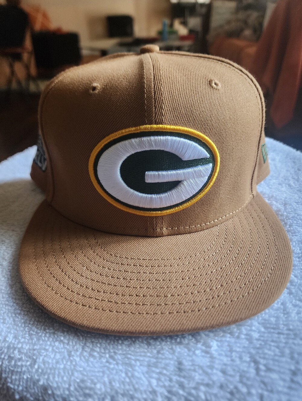 New Era 5950 fitted sz8 Greenbay NFL hat